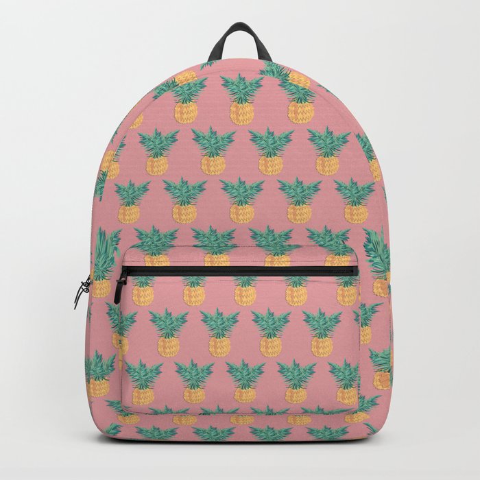 pink pineapple backpack