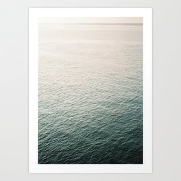 Coastal beach photography “Free as the ocean” | Modern wall Art Sea Ibiza Art Print