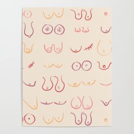 Boobies Are Beautiful Poster