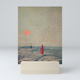 Our world was Broken and you Left Mini Art Print