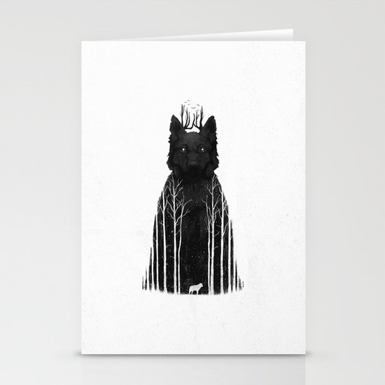 The Wolf King Stationery Cards