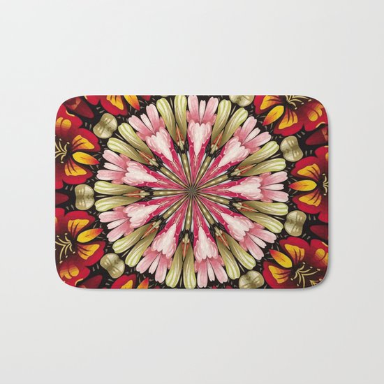 Botanical Dreams Mandala Bath Mat