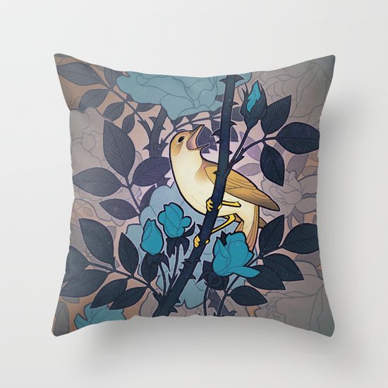 Ishq Throw Pillow