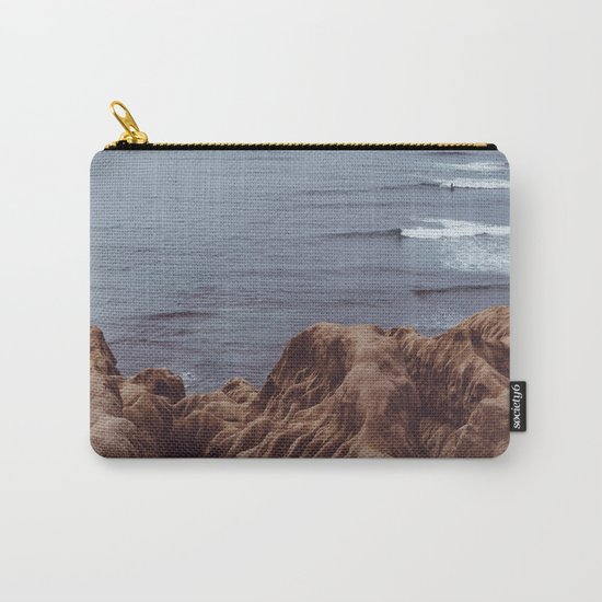 Sunset Cliffs Storm Carry-All Pouch