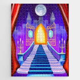 Operatic Heavenly Staircase Path Jigsaw Puzzle