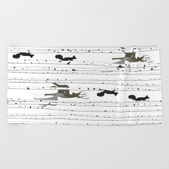 Friends Forever Beach Towel