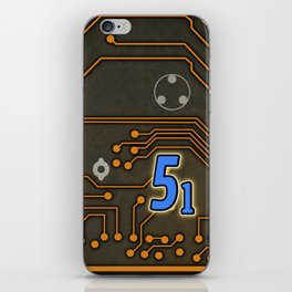 An Area 51 cell phone case iPhone Skin