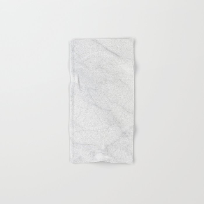 White Marble Hand & Bath Towel