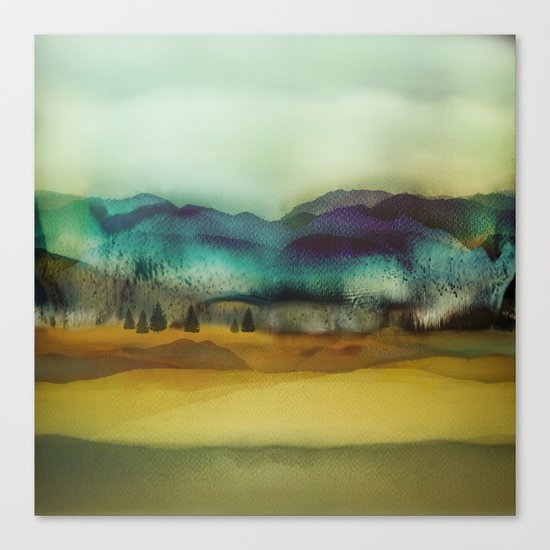 Blue Mountain Canvas Print