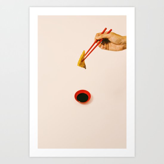 Sweet Soy Sauce And Tempeh Art Print By Hardiwb Society6