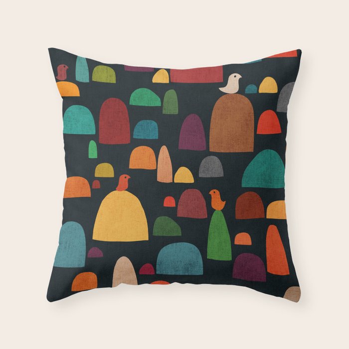 The zen garden Throw Pillow by Society6