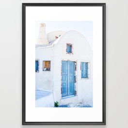 Santorini, Greece Series #5 Framed Art Print