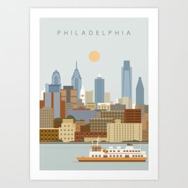Philadelphia Art Print