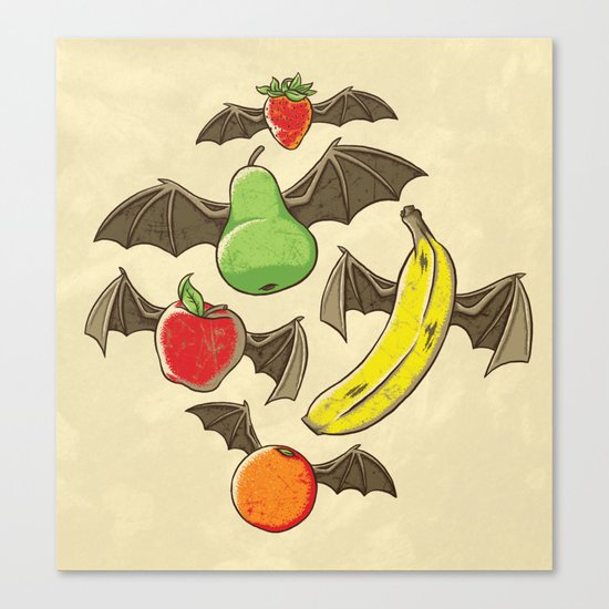 Fruit Bats Canvas Print