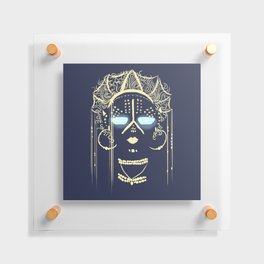 Afrofuturism: The Queen in Person Floating Acrylic Print