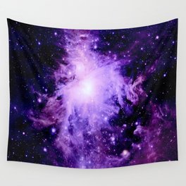 Orion nebUla. : Purple Galaxy Wall Tapestry