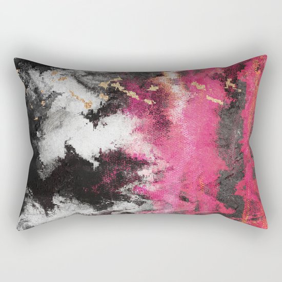 Pink Fusion Rectangular Pillow