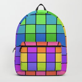 Pastel Chex Backpack
