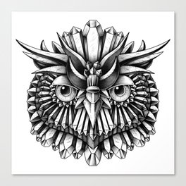 Crystal Owl Canvas Print