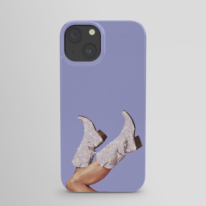 These Boots - Glitter Very Peri Periwinkle iPhone Case