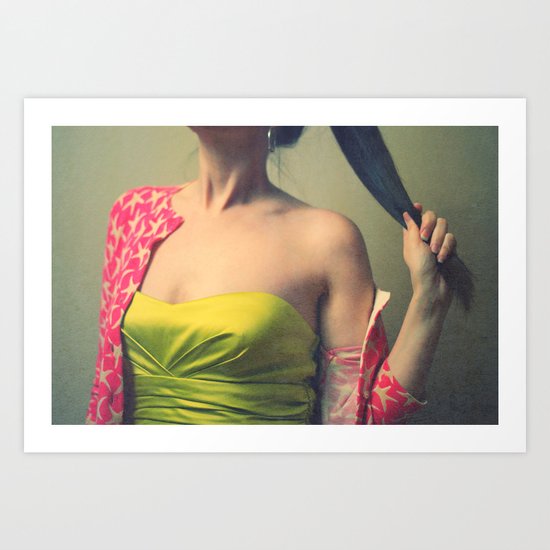 off with her head! Art Print
