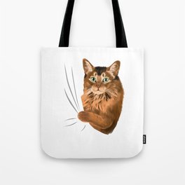 Somali Cat  Tote Bag