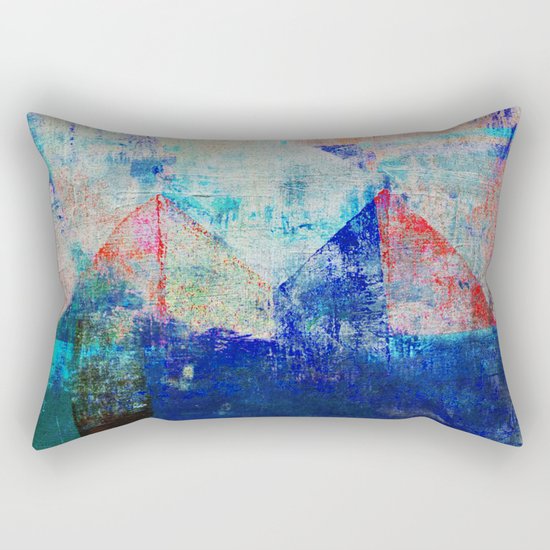 Triathlon Rectangular Pillow