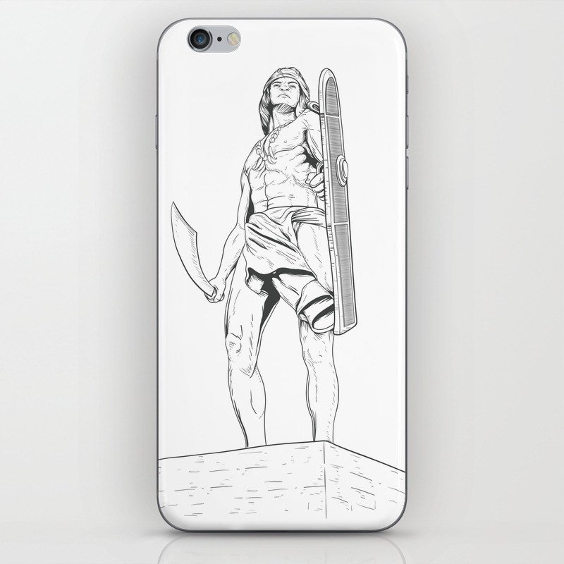 lapu lapu iphone skin by busone society6 lapu lapu iphone skin by busone