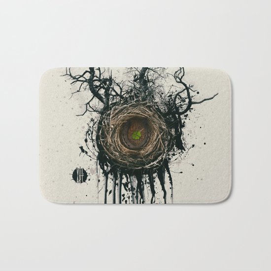 Bird Nest Bath Mat