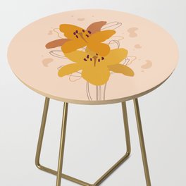 Bohemian lilies Side Table