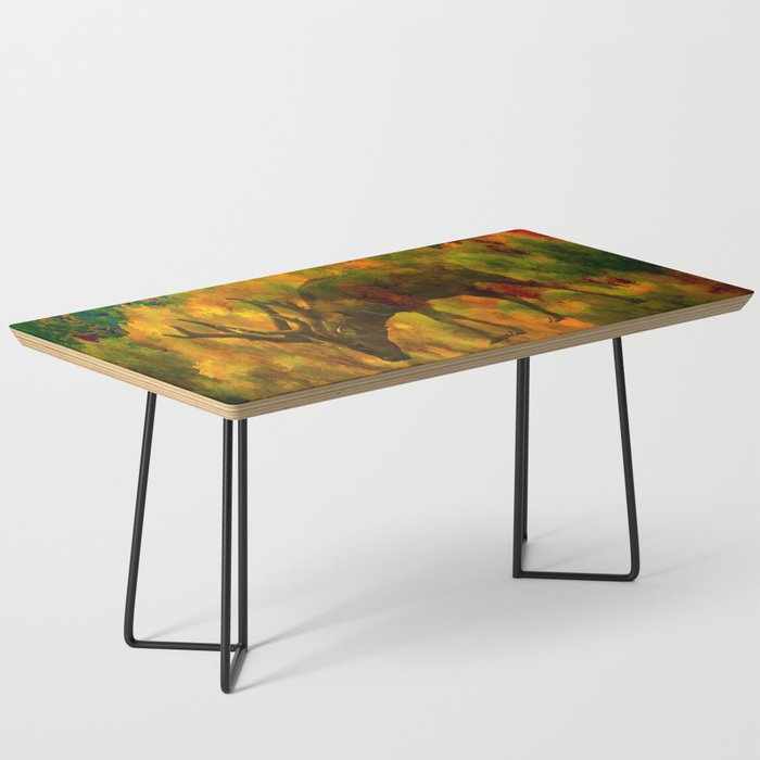 Camouflage Deer Coffee Table By Scotthervieux Society6 Camouflage Deer Coffee Table