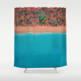 Broome Australian Beaches  Shower Curtain