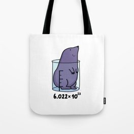 Chemistry Mole Cute Science Pun Tote Bag