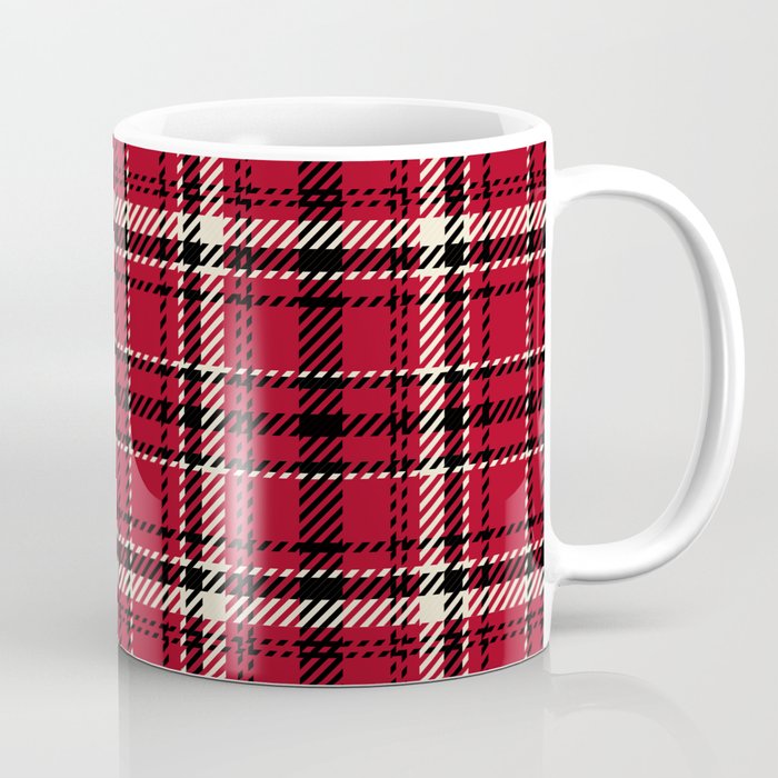 plaid to see you_red Coffee Mug