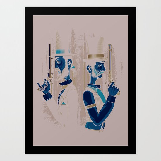 Pistols At Dawn Art Print