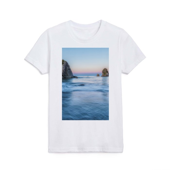 Oregon Coast Dawn Kids T Shirt