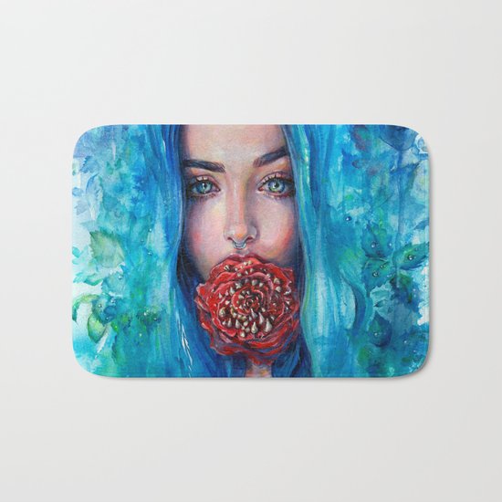 Rose Trap Bath Mat