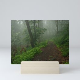 Misty Forest Path Mini Art Print