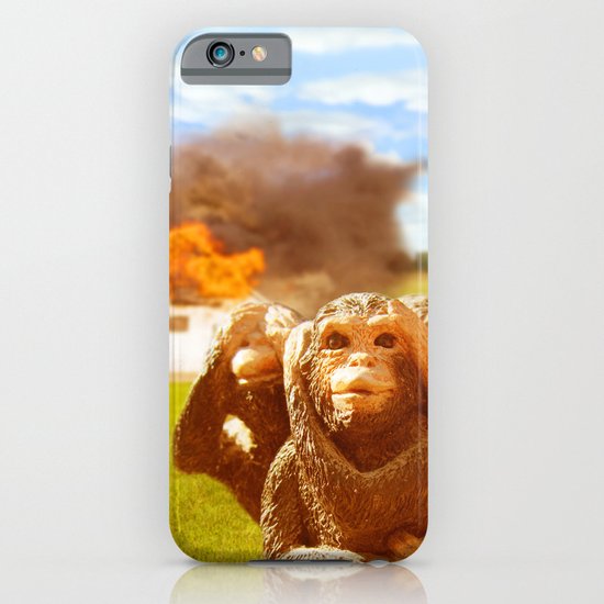 Monkeys Make Bad Pets. iPhone & iPod Case