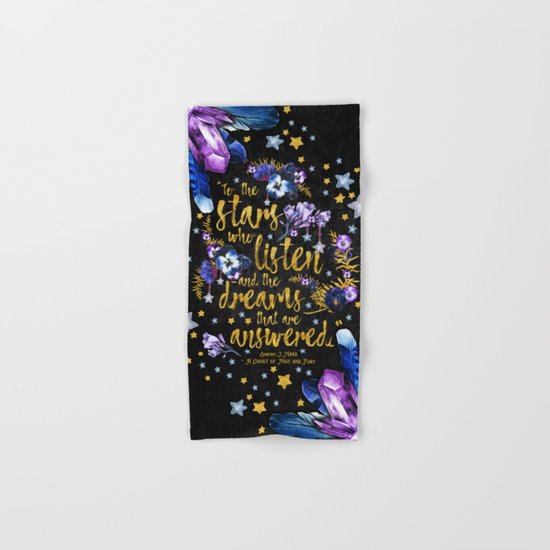 A Court of Mist and Fury - To The Stars Hand & Bath Towel