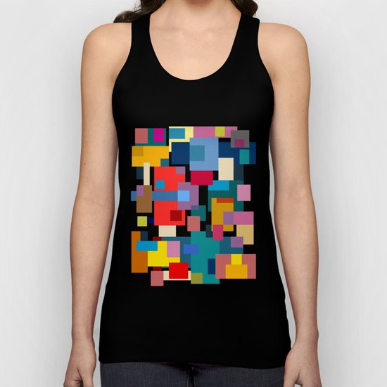 Color Blocks #6 Unisex Tank Top