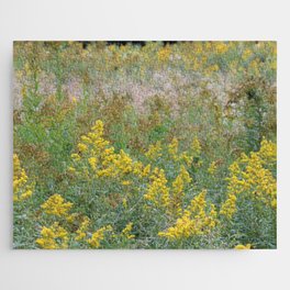 Yellow Flowers in the Meadow Jigsaw Puzzle