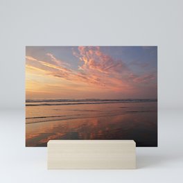 New Zealand sunset Mini Art Print