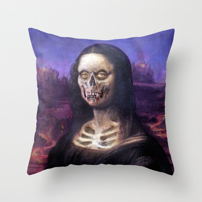Da Vinci's Demon Throw Pillow
