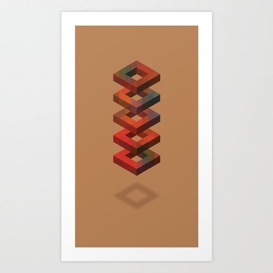 Stack Art Print