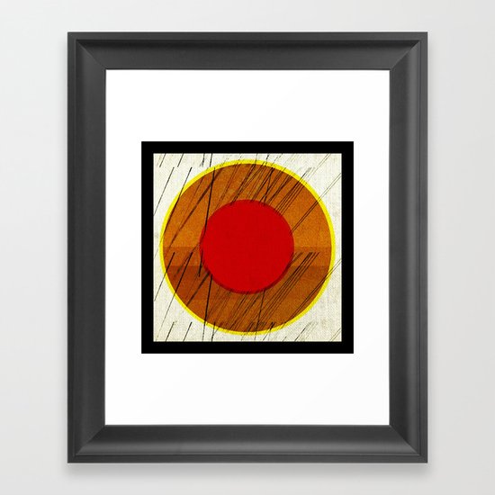 Sun Shower Framed Art Print