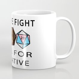 Join The Fight - Roll For Initiative Coffee Mug