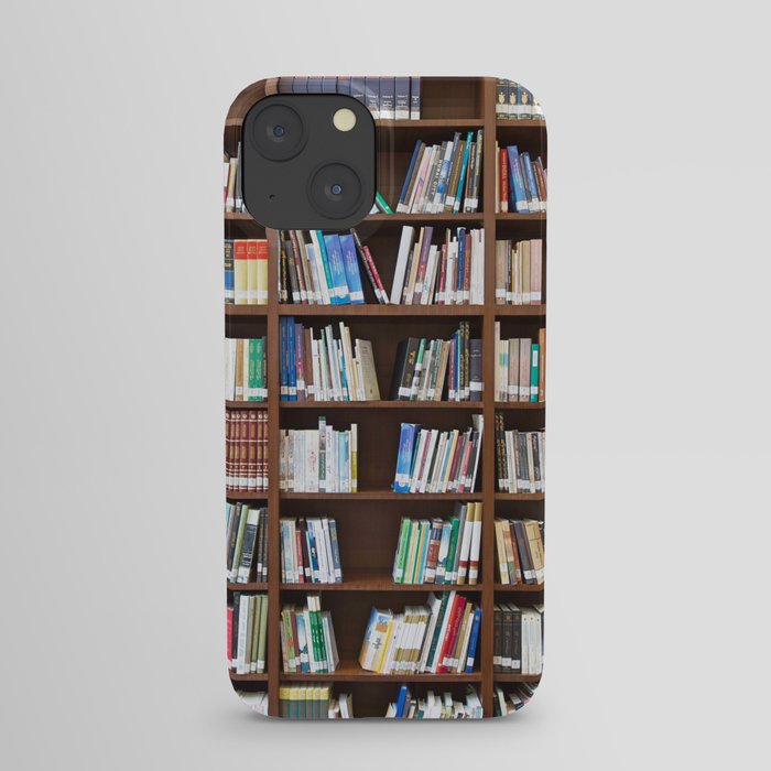Bookshelf Full Of Books iPhone Case