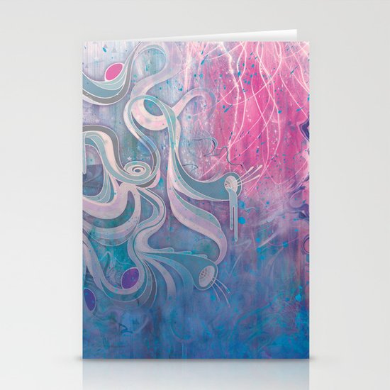 Electric Dreams Stationery Cards