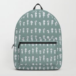 Ghibli Spirits - Kodama Mononoke pattern Backpack